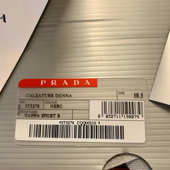 Prada calzature Donna calf leather booties woman’s 38.5 - Picture 8 of 15